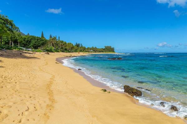 Beach on Kauai