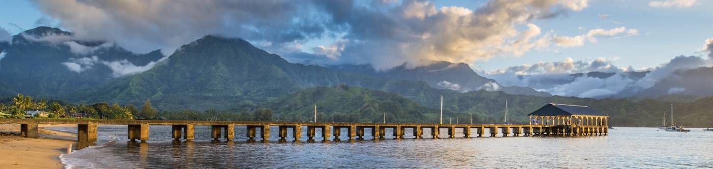 A view of Hanalei Bay